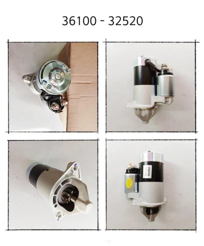 16939 11163 36100-32520 Mitsubishi Canter Starter Motor Stable ประสิทธิภาพสูง 0